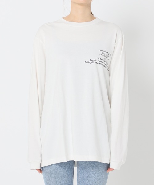 plage（プラージュ）の「【JANE SMITH/ジェーンスミス】 DAVID GONZALES L/SL Tシャツ◆（Tシャツ/カットソー・レディース・ホワイト・FREE）」の7枚目の写真