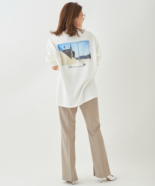 plage（プラージュ）の「【JANE SMITH/ジェーンスミス】 DAVID GONZALES L/SL Tシャツ◆（Tシャツ/カットソー・レディース・ホワイト・FREE）」の20枚目の写真
