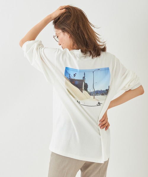 plage（プラージュ）の「【JANE SMITH/ジェーンスミス】 DAVID GONZALES L/SL Tシャツ◆（Tシャツ/カットソー・レディース・ホワイト・FREE）」の9枚目の写真
