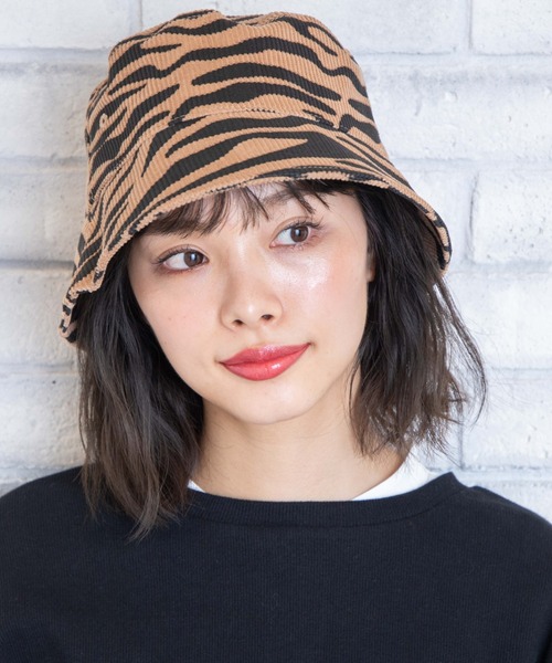 WEGO（ウィゴー）の「WEGO/コーデュロイバケットハット（ハット・レディース・ブラック/オフホワイト/ライム/その他1/その他2・FREE）」の5枚目の写真