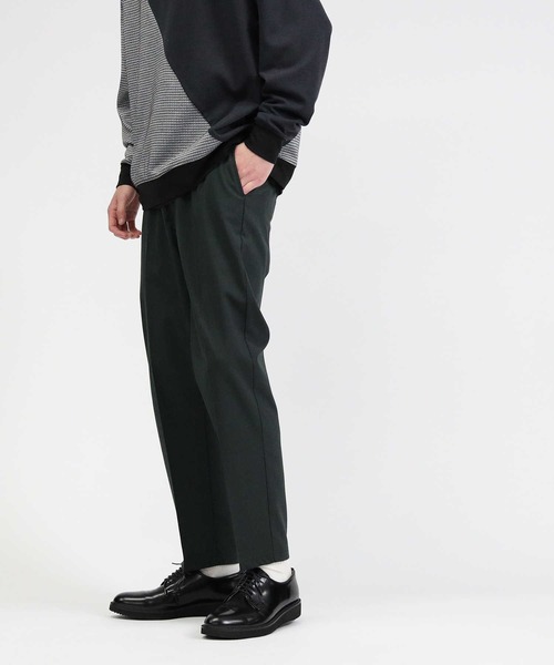 BACK NUMBER（バックナンバー）の「【BACK NUMBER】ＴＲトラウザーイージーパンツ（スラックス・メンズ・ブルー/ベージュ/ブラック/ブラウン/ネイビー×ホワイト/チャコールグレー×ブラック/ライトベージュ/その他1/グリーン/グレー・S/M/L/XL）」の7枚目の写真