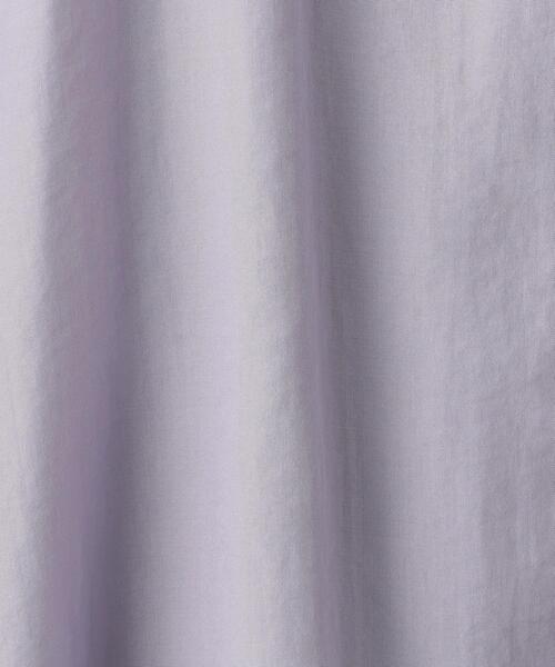 green label relaxing(グリーンレーベルリラクシング)の「プリーツ スリーブ Vネック ブラウス(シャツ/ブラウス・レディース・ブラック/オフホワイト/ライラック・FREE)」の10枚目の写真