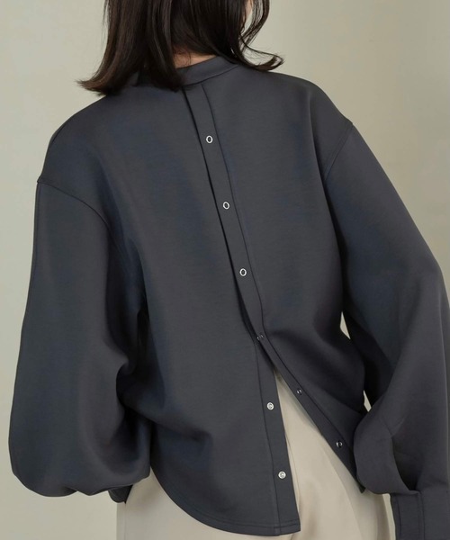 Amiur(エミレ)の「chewy knit tops(ニット/セーター・レディース・ベージュ/ネイビー/レッド/アイボリー・FREE)」の22枚目の写真