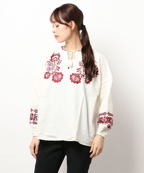ブラウス シャツ 「チャイハネ」ソリハンシャツ レディース チャイハネ ブラウス シャツ 「チャイハネ」ソリハンシャツ