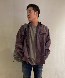 メンズ シャツ ガーメントダイ 無地