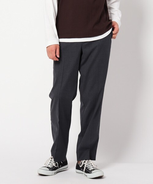THE SHOP TK （ザ ショップ ティーケー ）の「◆【DELEGANT】YOURS FIT スラックス/3LサイズWEB限定（その他パンツ・メンズ・ダークブラウン系1/チャコールグレー/ネイビー系7/ネイビー・01/03/04/05/02）」の2枚目の写真