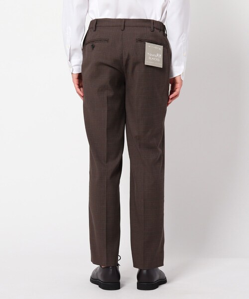 THE SHOP TK （ザ ショップ ティーケー ）の「◆【DELEGANT】YOURS FIT スラックス/3LサイズWEB限定（その他パンツ・メンズ・ダークブラウン系1/チャコールグレー/ネイビー系7/ネイビー・01/03/04/05/02）」の9枚目の写真