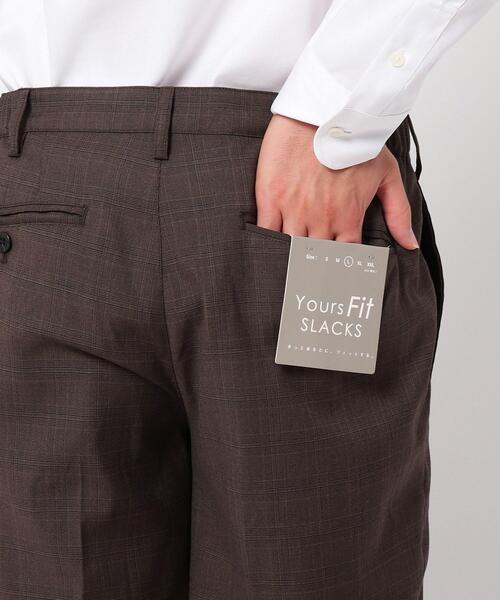 THE SHOP TK （ザ ショップ ティーケー ）の「◆【DELEGANT】YOURS FIT スラックス/3LサイズWEB限定（その他パンツ・メンズ・ダークブラウン系1/チャコールグレー/ネイビー系7/ネイビー・01/03/04/05/02）」の7枚目の写真