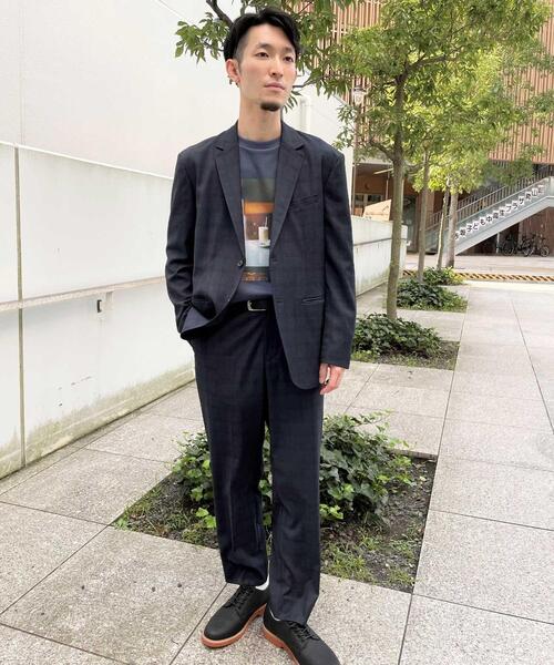 THE SHOP TK （ザ ショップ ティーケー ）の「◆【DELEGANT】YOURS FIT スラックス/3LサイズWEB限定（その他パンツ・メンズ・ダークブラウン系1/チャコールグレー/ネイビー系7/ネイビー・01/03/04/05/02）」の6枚目の写真