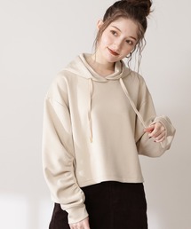 N.（N. Natural Beauty Basic） | ◆ボリュームスリーブフーディーカットソー(Tシャツ/カットソー)