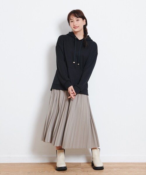 DRESKIP(ドレスキップ)の「◆厚底サイドゴアブーツ(ブーツ・レディース・アイボリー/ブラック/ブラウン系・35/45)」の18枚目の写真