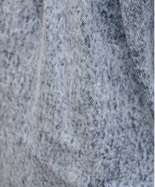 PairPair（ペアペア）の「ケミカルルーズデニム(ユニセックス)（デニムパンツ・レディース・ブラック/サックスブルー・MEDIUM/LARGE）」の6枚目の写真