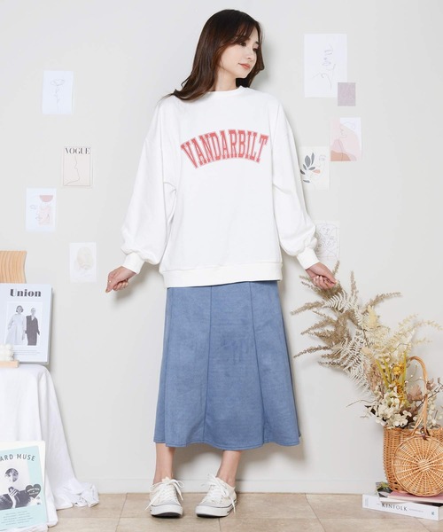 shopnikoniko(ショップニコニコ)の「マシュマロ マーメイドスカート(スカート・レディース・ダークグレー/ブラウン/ブラック/ブルー・フリー)」の5枚目の写真