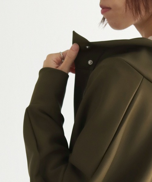 vingtrois（バントロア）の「【vingtrois】ダンボールドルマンスリーブブルゾン（ブルゾン・レディース・カーキ/ベージュ/ブラック・M）」の7枚目の写真