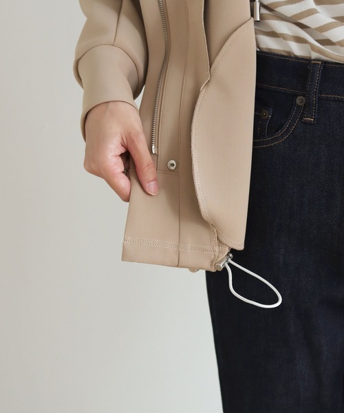 vingtrois（バントロア）の「【vingtrois】ダンボールドルマンスリーブブルゾン（ブルゾン・レディース・カーキ/ベージュ/ブラック・M）」の16枚目の写真