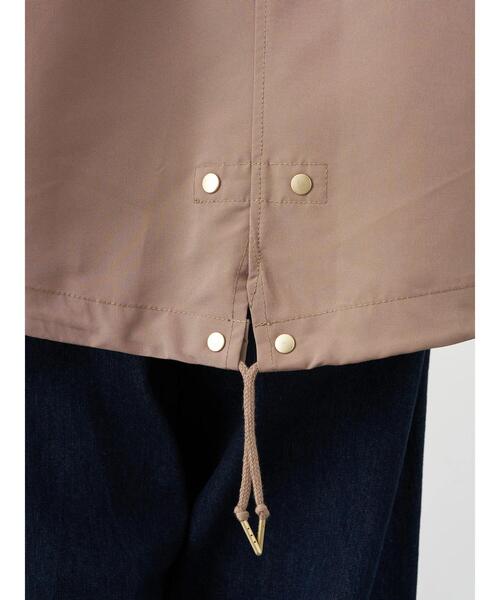 earth music&ecology(アースミュージックアンドエコロジー)の「3wayマウンテンパーカー(スウェット) *(マウンテンパーカー・レディース・ベージュ/ブラック・L/M)」の17枚目の写真