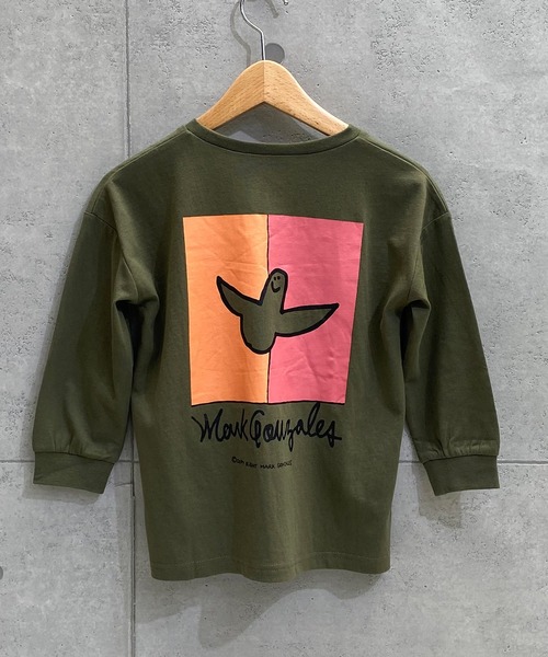 ムラサキスポーツ by 花音（ムラサキスポーツバイカノン）の「花音ｘムラサキスポーツ MarkGonzales/マークゴンザレス キッズ バックプリントロンT 47210927（Tシャツ/カットソー・キッズ・ブラック/ホワイト/ブラウン/グリーン・120cm/100cm/110cm/140cm/130cm/150cm/160cm）」の4枚目の写真