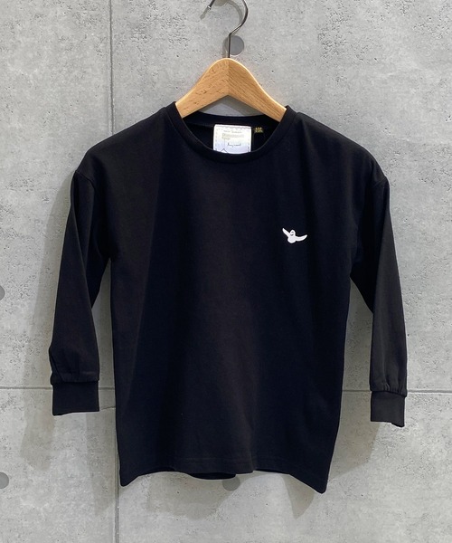 ムラサキスポーツ by 花音（ムラサキスポーツバイカノン）の「花音ｘムラサキスポーツ MarkGonzales/マークゴンザレス キッズ バックプリントロンT 47210927（Tシャツ/カットソー・キッズ・ブラック/ホワイト/ブラウン/グリーン・120cm/100cm/110cm/140cm/130cm/150cm/160cm）」の7枚目の写真