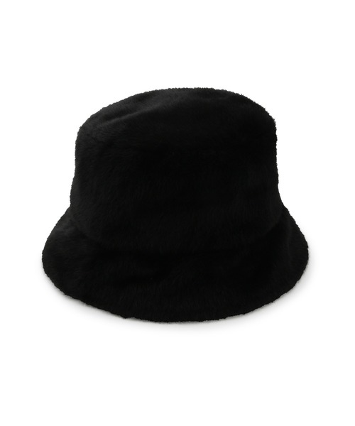 VIS(ビス)の「ふわふわフェイクファーバケットハット(ハット・レディース・ブラック/ベージュ系その他・FREE)」の9枚目の写真