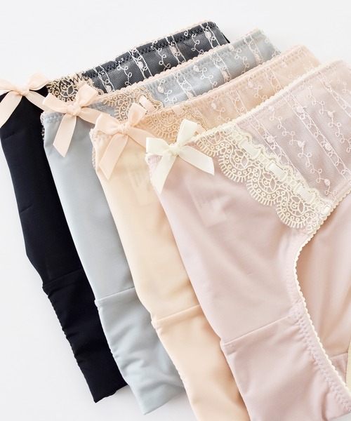 ショーツ 4枚セット(シャンデール) 新品未使用 シャンデール ブラック