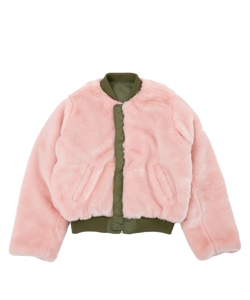 PUNYUS（プニュズ）の「リバーシブルMA-1（MA-1・レディース・カーキ/ブラック/グレー・1/3/4/2）」の18枚目の写真