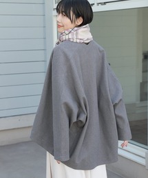 LAKOLE | カットメルトンドルマンコート / 229323(ポンチョ)