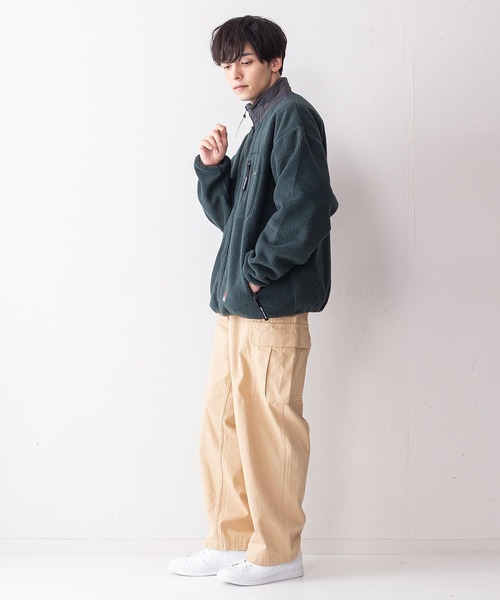 BEN DAVIS（ベンデイビス）の「【BEN DAVIS／ベンデイビス】ヘビーフリーススタンドジャケット　ユニセックス（ブルゾン・メンズ・イエロー/ベージュ/パープル/グリーン・MEDIUM/LARGE/X-LARGE）」の21枚目の写真