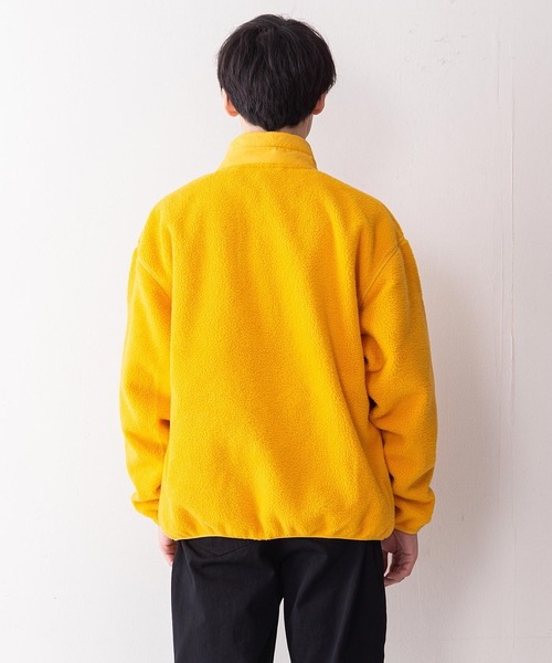 BEN DAVIS（ベンデイビス）の「【BEN DAVIS／ベンデイビス】ヘビーフリーススタンドジャケット　ユニセックス（ブルゾン・メンズ・イエロー/ベージュ/パープル/グリーン・MEDIUM/LARGE/X-LARGE）」の10枚目の写真