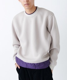 Curly（カーリー）の「【CURLY&Co./カーリー】SWITCHING QUILT SWEAT（スウェット・メンズ）」