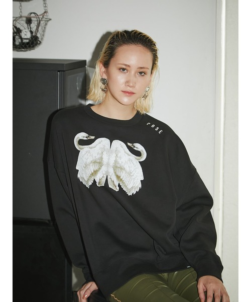 PAMEO POSE W Swan Mods Coat  ブラック PAMEO POSE W Swan Mods Coat ブラック COAT – PAMEO POSE