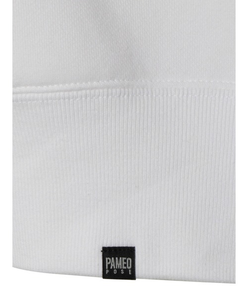 PAMEO POSE（パメオポーズ）の「W Swan Pullover（パーカー・レディース・ホワイト/ブラック・FREE）」の11枚目の写真