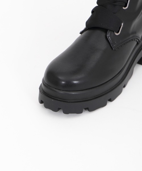 axes femme poetique タンクソールシューズ 黒 L タグ付き axes femme POETIQUE（アクシーズファムポエティック）の「T字