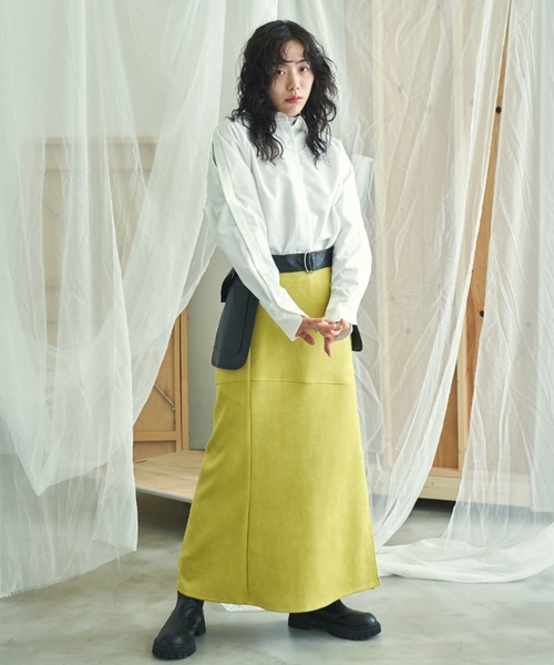 VACANCY(ヴァカンシー)の「マルチウェイショルダーカラーシャツ(シャツ/ブラウス・レディース・ホワイト/グリーン/ピンク・FREE)」の15枚目の写真