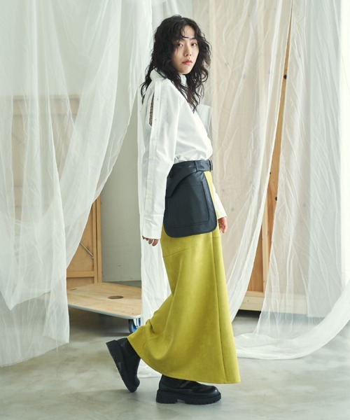 VACANCY(ヴァカンシー)の「マルチウェイショルダーカラーシャツ(シャツ/ブラウス・レディース・ホワイト/グリーン/ピンク・FREE)」の16枚目の写真