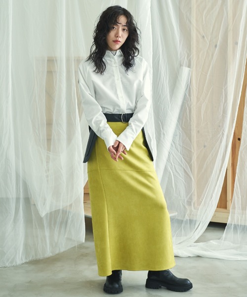 VACANCY(ヴァカンシー)の「マルチウェイショルダーカラーシャツ(シャツ/ブラウス・レディース・ホワイト/グリーン/ピンク・FREE)」の17枚目の写真