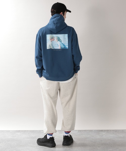 RAGEBLUE(レイジブルー)の「<SIGNAL SPORTS>カレッジプリント裏起毛スウェットパンツ/256476(スウェットパンツ・メンズ・ホワイト/ダークグリーン/ネイビー/グレー/ワインレッド・FREE)」の10枚目の写真