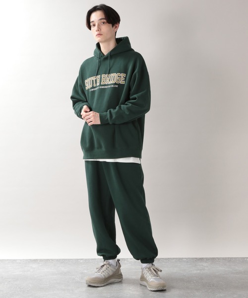 RAGEBLUE(レイジブルー)の「<SIGNAL SPORTS>カレッジプリント裏起毛スウェットパンツ/256476(スウェットパンツ・メンズ・ホワイト/ダークグリーン/ネイビー/グレー/ワインレッド・FREE)」の11枚目の写真