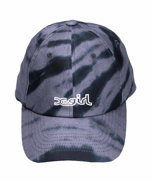 X-girl（エックスガール）の「TIE DYE CAP（キャップ・レディース・ホワイト/ブラック/ピンク・ONE SIZE）」の8枚目の写真