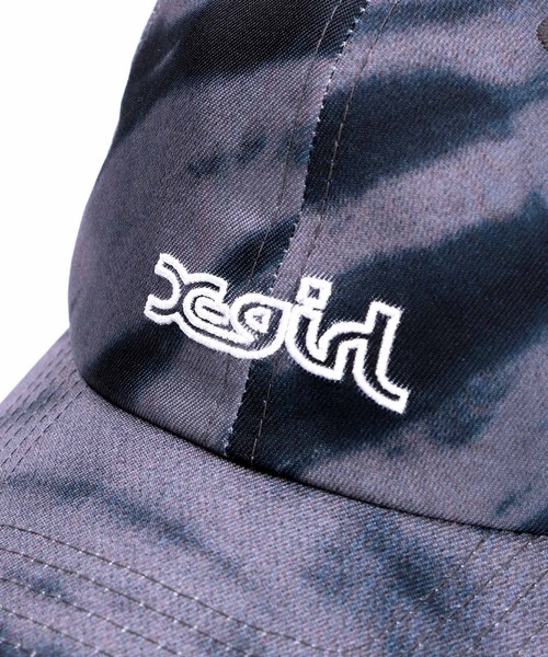 X-girl（エックスガール）の「TIE DYE CAP（キャップ・レディース・ホワイト/ブラック/ピンク・ONE SIZE）」の11枚目の写真
