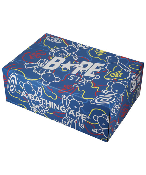 BE@RBRICK（ベアブリック）の「BAPE STA MEDICOM TOY BE@RBRICK CAMO（スニーカー・メンズ・ブルー/ブラック・7/9.5/13/8/10/6/12/8.5/11/9/5）」の9枚目の写真