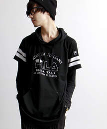 WEGO | ∴WEGO/FILAメッシュレイヤーTパーカー(パーカー)