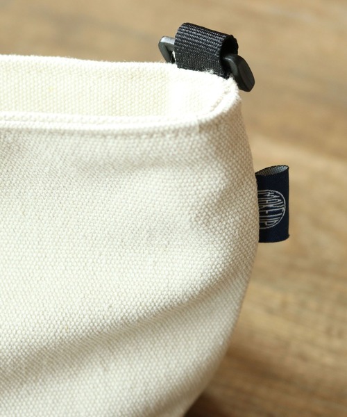  MAKE UP（メイクアップ）の「MAKE UP　アースカラー帆布 舟形ミニショルダーバッグL（ショルダーバッグ・メンズ・ネイビー/ブラウン/オフホワイト/カーキ/ダークグレー/マスタード/ワイン・FREE）」の18枚目の写真