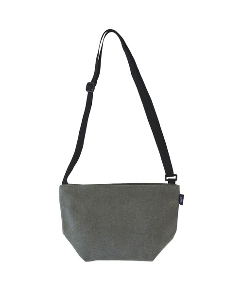  MAKE UP（メイクアップ）の「MAKE UP　アースカラー帆布 舟形ミニショルダーバッグL（ショルダーバッグ・メンズ・ネイビー/ブラウン/オフホワイト/カーキ/ダークグレー/マスタード/ワイン・FREE）」の9枚目の写真