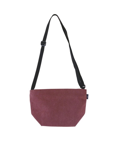  MAKE UP（メイクアップ）の「MAKE UP　アースカラー帆布 舟形ミニショルダーバッグL（ショルダーバッグ・メンズ・ネイビー/ブラウン/オフホワイト/カーキ/ダークグレー/マスタード/ワイン・FREE）」の22枚目の写真