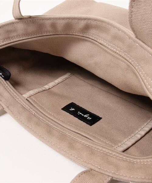 agnes b.（アニエスベー）の「WEB限定 ロゴトートバッグ GO03－02（ハンドバッグ・レディース・ベージュ・FREE）」の2枚目の写真