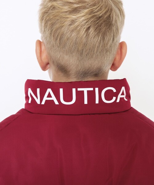 NAUTICA(ノーティカ)の「【NAUTICA/ノーティカ】配色中綿ジャケット(ブルゾン・キッズ・レッド/グリーン・120/150/130/140)」の11枚目の写真