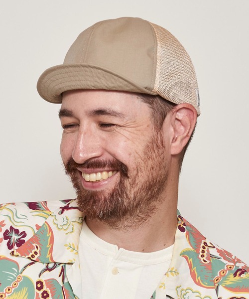 Mighty Shine(マイティシャイン)の「Nylon Mesh Bridge Cap / Mighty Shine SUMMER CAP(キャップ・メンズ・ブラック/ベージュ/グレー・FREE)」の3枚目の写真