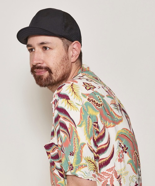 Mighty Shine(マイティシャイン)の「Nylon Mesh Bridge Cap / Mighty Shine SUMMER CAP(キャップ・メンズ・ブラック/ベージュ/グレー・FREE)」の4枚目の写真