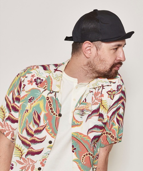 Mighty Shine(マイティシャイン)の「Nylon Mesh Bridge Cap / Mighty Shine SUMMER CAP(キャップ・メンズ・ブラック/ベージュ/グレー・FREE)」の9枚目の写真