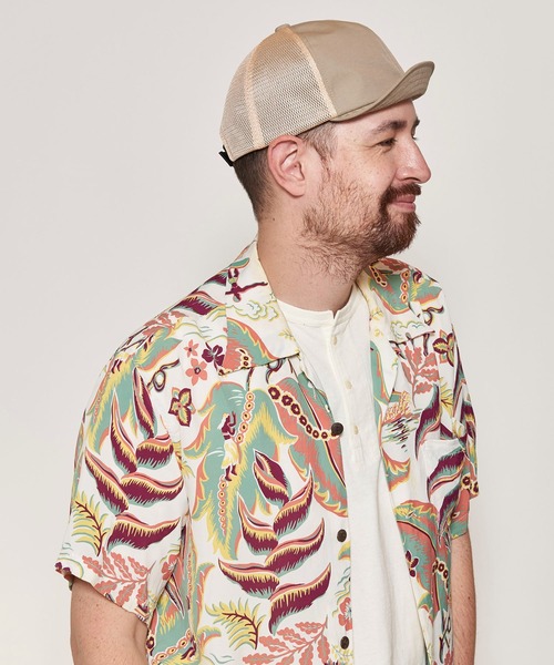 Mighty Shine(マイティシャイン)の「Nylon Mesh Bridge Cap / Mighty Shine SUMMER CAP(キャップ・メンズ・ブラック/ベージュ/グレー・FREE)」の16枚目の写真